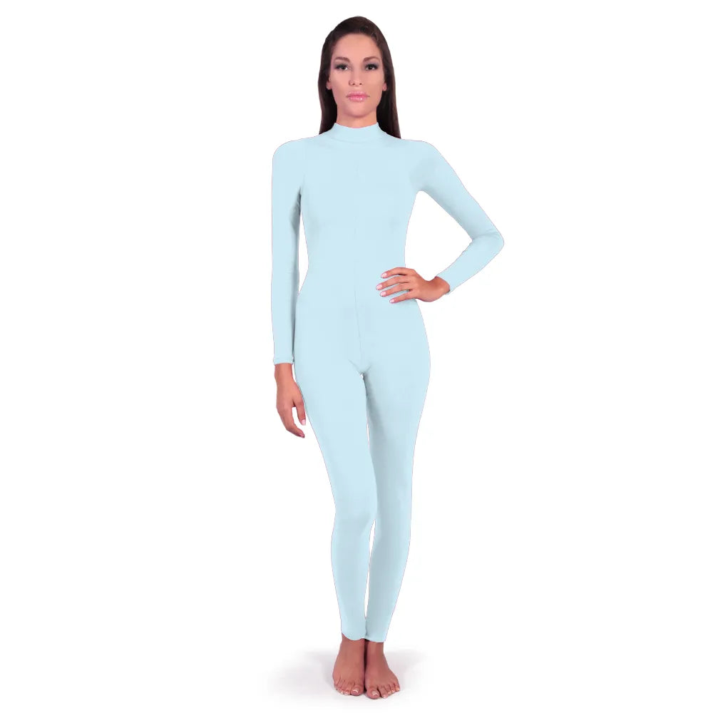 Tuta intera danza a collo alto JZ111